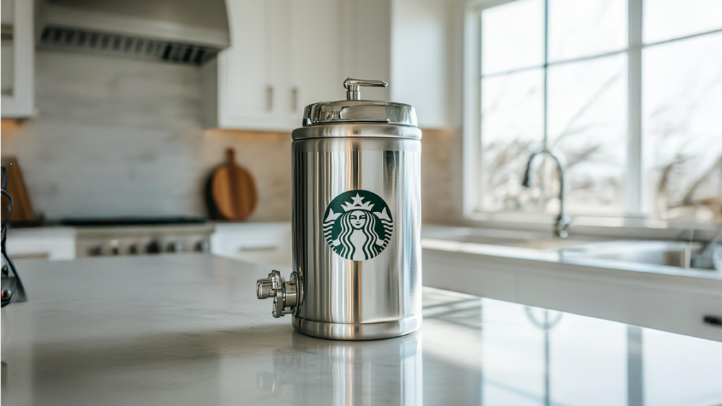 Stainless starbucks coldbrew keg